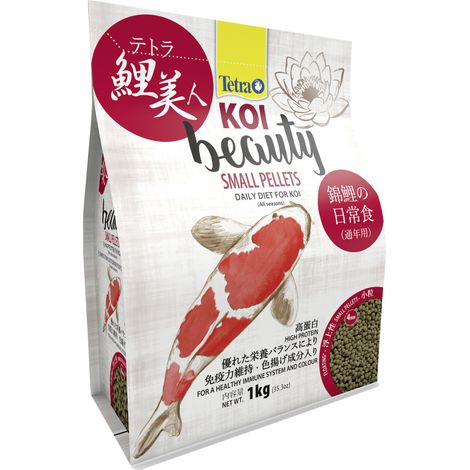 Tetra Teichfutter Koi Beauty Small Small, 4 l Teichfutter