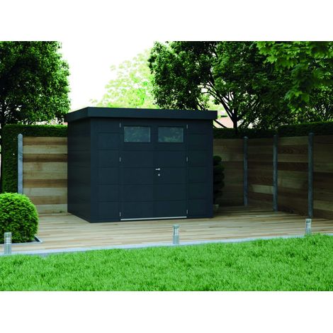 Caseta Metalica Jardin Novo Habitat Nh6 Antracita (1/5)