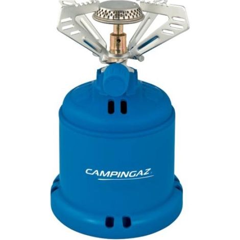 Campingaz – Réchaud à gaz 1 brûleur 1250W – Allumage manuel – Support en plastique stable avec stabilisateur en acier inoxydable – Pour camping (1/10)