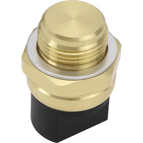 Capteur de Température de Ventilateur de Radiateur Automobile à 3 Broches avec Rondelle Compatible avec Caddy 1 82-92 Compatible avec Corrado Golf 2 3 1H 1.3-2.9 (1/5)