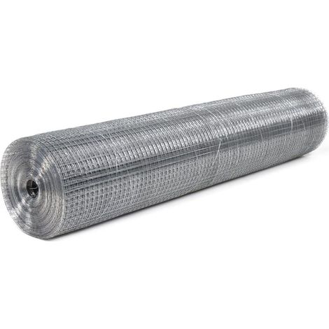 Rete per Recinzioni Elet/Zinc First Maglia mm.13X13 H cm. 50 (1/4)