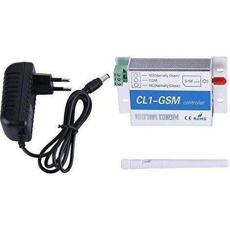 Ej.Life GSM Sim Telecommande,Télécommande sans Fil GSM SMS Smart Système Sécurité de Maison Commutateur caméra contrôleur à Distance Porte pour Maison Domicile(EU) (1/5)