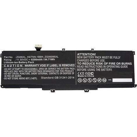 Batterie d'ordinateur portable CoreParts HP, MBXHP-BA0261