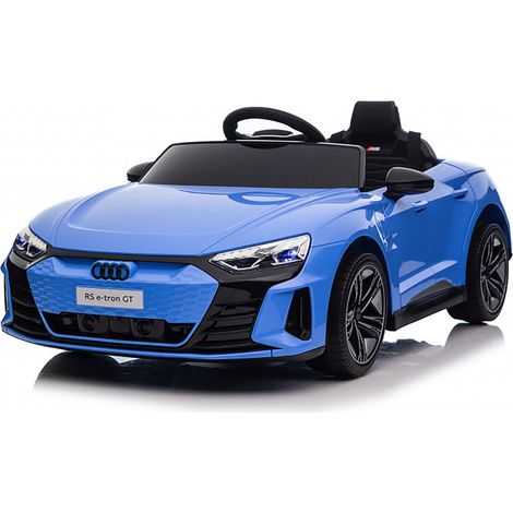Macchina Elettrica per Bambini 12V Licenza Ufficiale Audi RS E-Tron GT con Telecomando Blu (1/5)