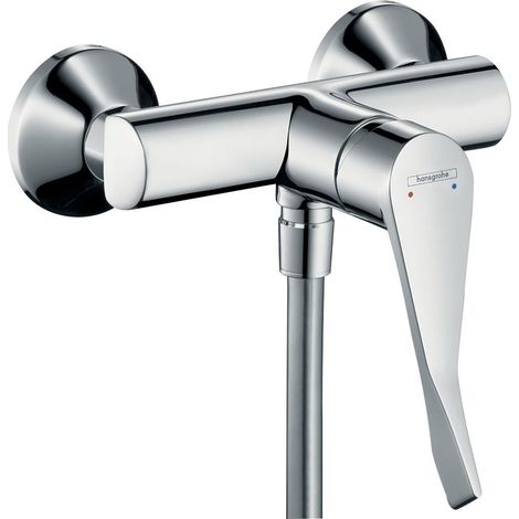 hansgrohe Focus Brausemischer, Aufputz, extra langer Griff 121mm, (1/3)