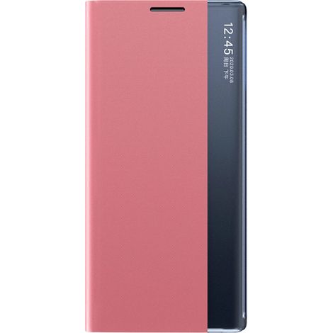 Nueva funda Sleep Case para Samsung Galaxy S25 Ultra con solapa y soporte - rosa (1/2)