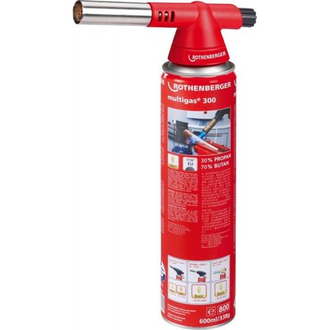 Lámpara de soldar Gas ROFIRE 4 Multigas 300 Rothenberger