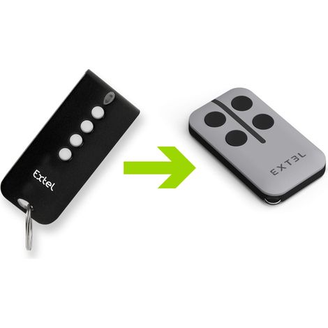 WEATEM 5 - Télécommande (Compatible Motorisations Extel) (1/2)