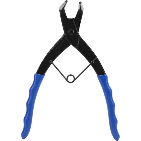 Pince à circlips coudée à 90° avec nez intérieur, ressort chargé, outil de réparation automobile pour bagues de retenue (1/5)