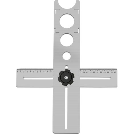 Repèreur de trous réglable, outil de pose de carrelage, règle de mesure d'angle, 25/40/45 mm, pour carreleurs et poseurs de pavés
