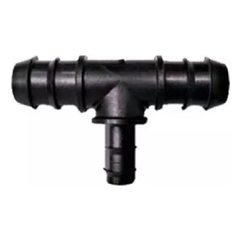 TE REDUCIDA 25 X 16 X 25  ACCESORIO DE GOTEO IMPRESCINDIBLE PARA CUALQUIER INSTALACION DE RIEGO POR GOTEO UTIL PARA UNIR TUBERIAS DE 25MM CON UNA SALIDA DE 16MM  OFERTA EXCLUSIVA