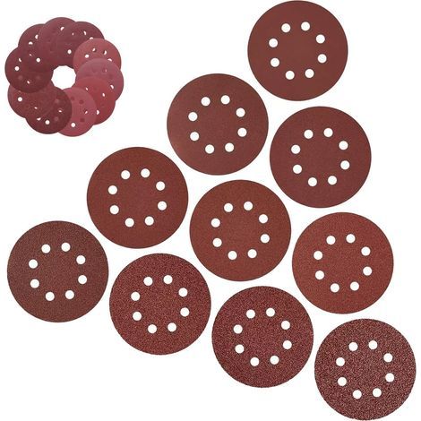 Disques de Ponçage, Papier Abrasif Rond Efficace pour le Polissage (1/5)