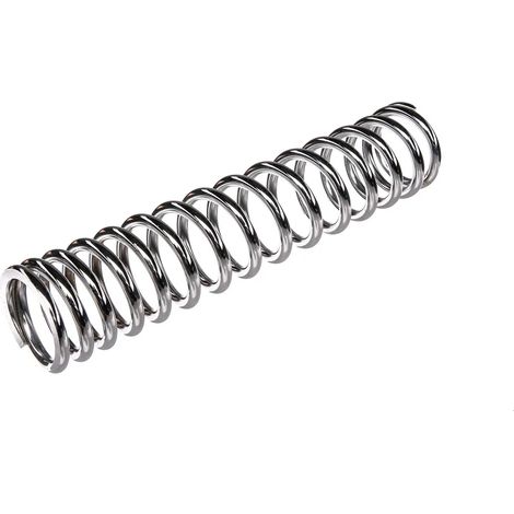 Ressort chromé progressif pour amortisseur Simson S51 Enduro, Ø7/265 mm (1/2)