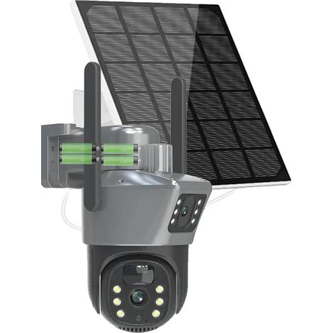 Telecamera di sicurezza, risoluzione 8MP, visione notturna, solo telecamera (1/2)