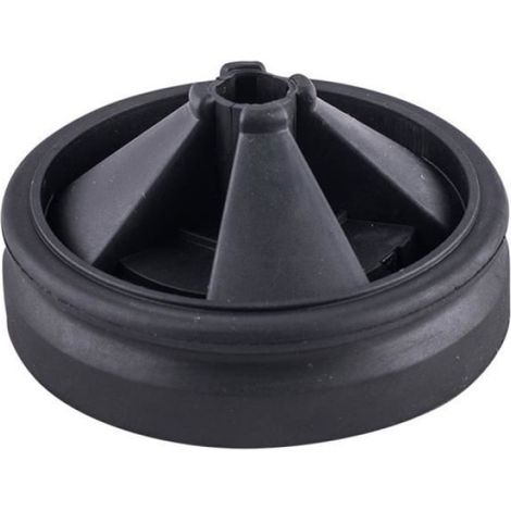 Anneau En Caoutchouc - Anti-Éclaboussures - Pour Broyeur De Déchets Alimentaires - Diamètre 8,5 Cm - Noir - 1 Pièce (1/3)