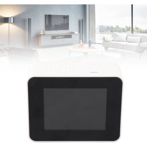 Analyseur d'Air 8 Fonctions Moniteur CO2 TVOC HCHO PM2.5 PM1.0 PM10 Température Humidité Écran LCD Coloré Portable Blanc (1/4)