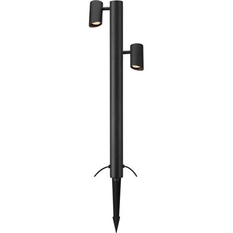Markslojd GARDEN Spike Pole Cylindre 2 Lumière Noir