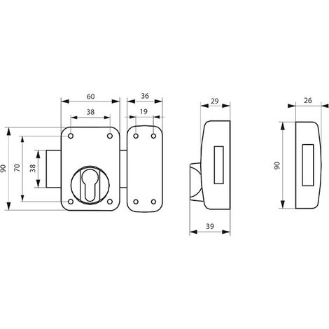 Steel Case Lock (1/3)
