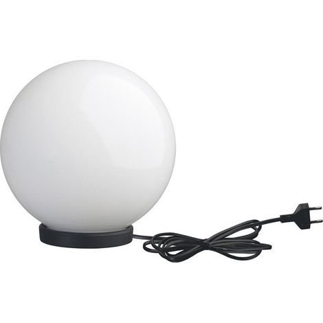 Apparecchio da terra e da tavolo GLOU IP44 E27 15W Nero (1/5)