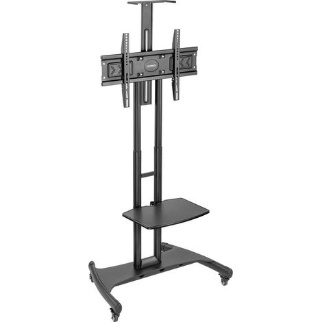 SpeaKa Professional SP-TVC-710 Chariot TV 81,3 cm (32) - 190,5 cm (75) support sur pied , réglable en hauteur, mobile