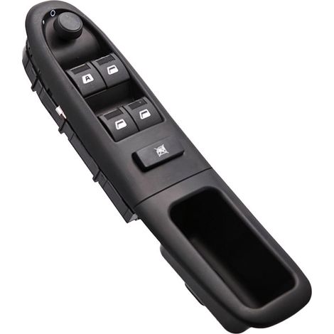 Part 6554.CF is suitable for the electric window regulator button on the front left door and the window regulator mechanism of a Peugeot 406. (1/4)