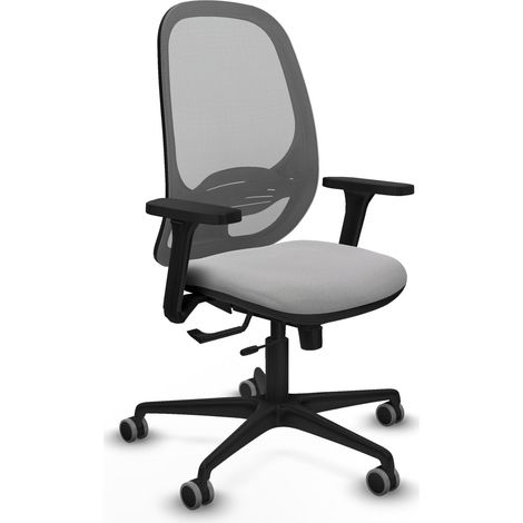 Chaise de bureau piqueras y crespo Cilanco gris clair ergonomique (1/2)