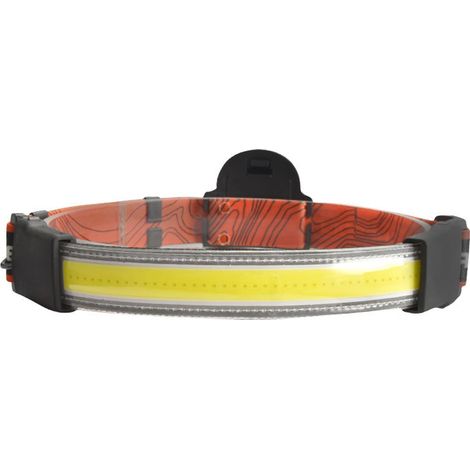 Tira Luminosa COB - Luz Suave para Cabeza - Angulo 230 Grados - IPX5 - Para Carreras al Aire Libre - 1 Unidad (1/5)