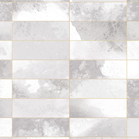 Carrelage Vintage effet Zellige Gris 40x20x1,03 cm Atelora - Mur intérieur (vendu par carton de 0,96 m²) - RO'MA CARRELAGE