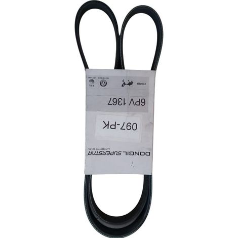 6pk1367 cinghia poly-v alternatore servizi marca dong superstar (1/5)