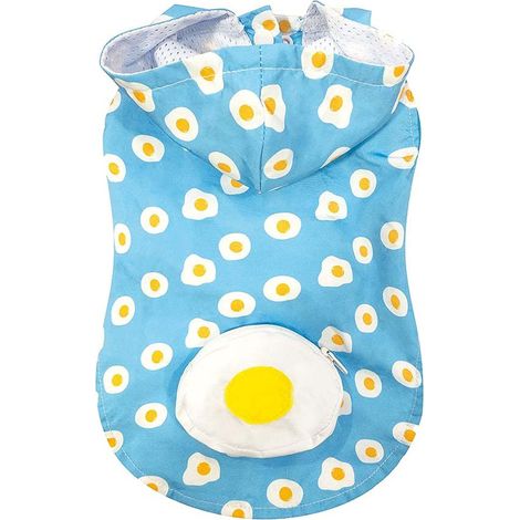 Croci Impermeabile per Cani con Tessuto Impermeabile Morbido e Leggero Fantasia Eggs  Misura: 40 CM (1/2)