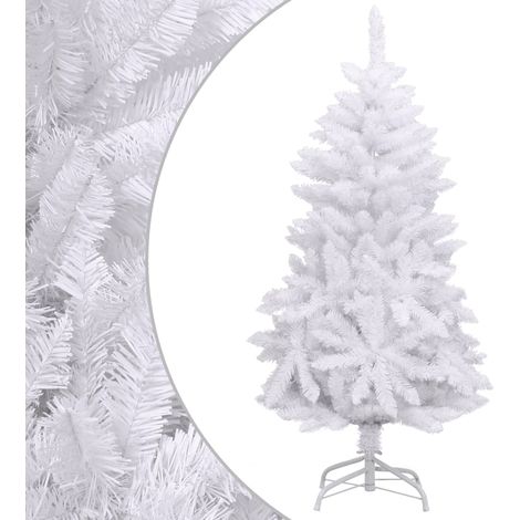 Künstlicher Weihnachtsbaum Klappbar mit Ständer Weiß 120 cm vidaXL (1/5)