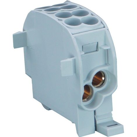 Bloc de Distribution 16mm² 2E/2S Gris - Digital electric 41582
