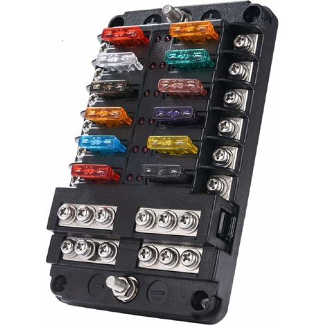 Prise Electrique, 6 Pièces Prise Electrique Male, Fiche Electrique Male 250V 16A, Prise Male Etanche Exterieur, pour Les Câbles de 8 à 10 mm Fiche Noir (1/5)