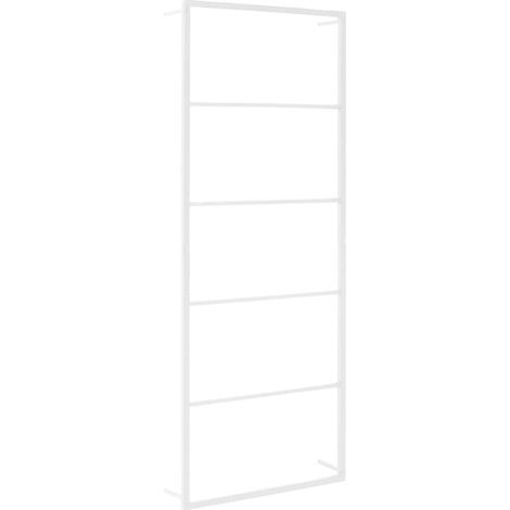 Maison Exclusive - Toallero Blanco 45x10x115 cm Acero (1/5)