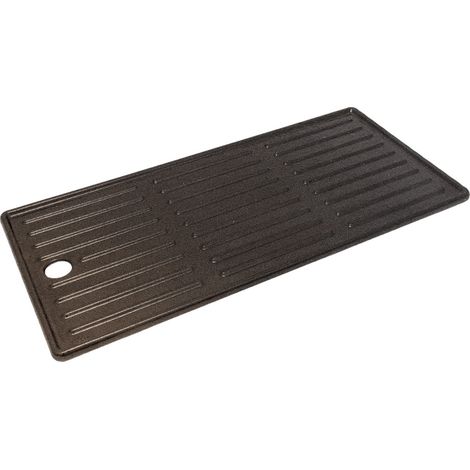 Plancha en fonte 43,5 x 20,8 cm double face pour barbecue 3 brûleurs – Compatible avec Char-Broil Professional et Performance (1/4)
