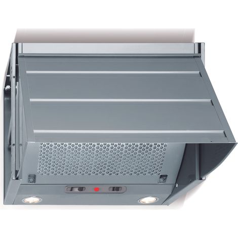 HOTTE MEDIANA ELEGANCE cm. 86 - Gris - 700 m3/h