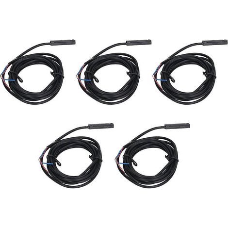 5 Stück magnetische Näherungssensoren, Hochfrequenz-Annäherungssensor, 2-adrig, normalerweise offen, AC/DC 5–240 V, 100 m