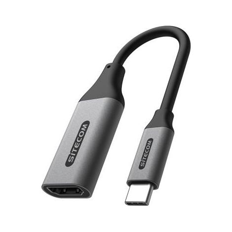 Sitecom AD-1002 cambiador de género para cable HDMI-A USB-C Negro, Gris (1/3)