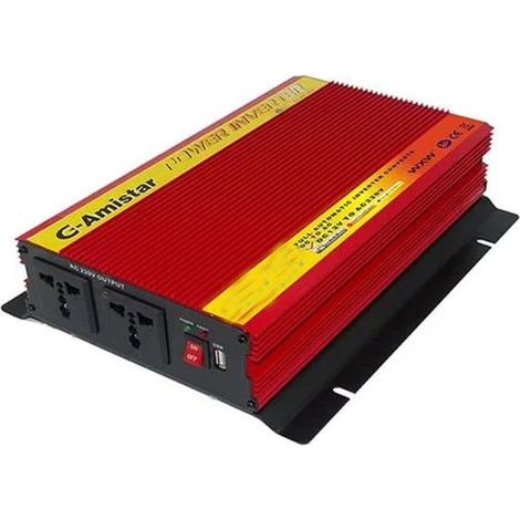 Inverter Potenza 2000W Trasformatore Corrente Doppia Presa Auto Camper Campeggio (1/5)