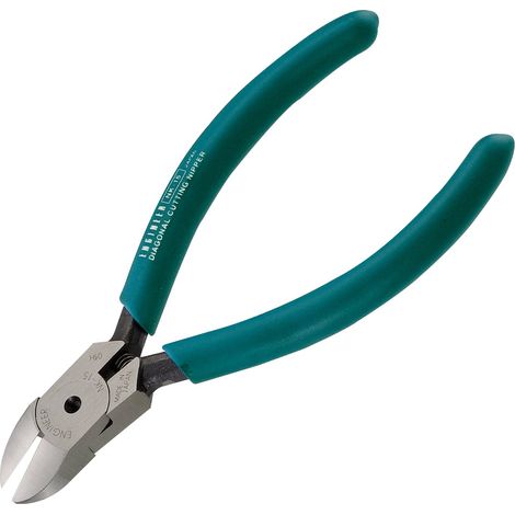 Tronchesi diagonali (tronchese) Ganasce di taglio affilate e durevoli, ideali per lavori di cablaggio di precisione. Made in Japan. ENGINEER nk-15 (1/3)