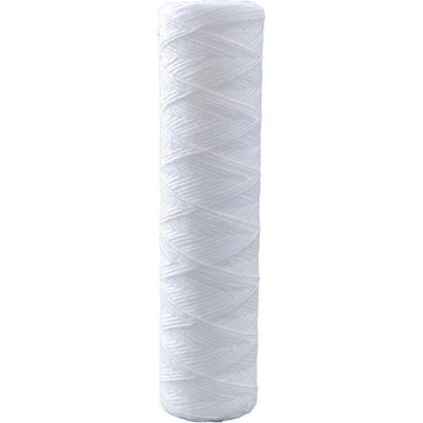 [NON UTILIZZATO] Confezione da 5 cartucce filtro acqua per sedimenti micron da 10" e sedimenti universali, prefiltro di ricambio universale per osmosi inversa in polipropilene