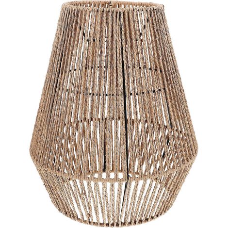 abat-jour en rotin pour lustre, décoration intérieure (1/5)