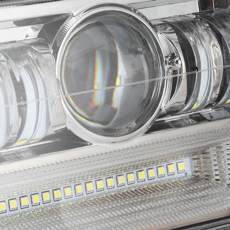 5-Zoll-Universal-LED-Scheinwerfer (Fern- und Abblendlicht), Weitwinkel-Scheinwerfer, Arbeitsscheinwerfer (H4) (1/5)