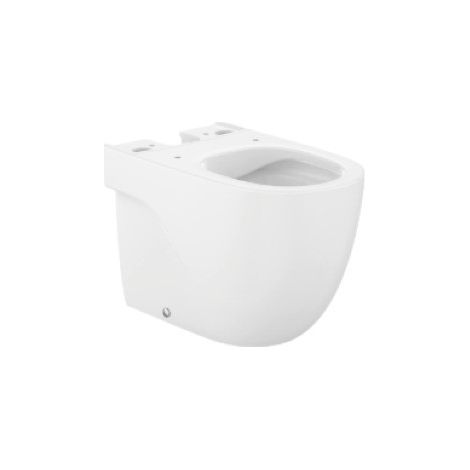 INODORO TANQUE BAJO COMPACTO ADOSADO PARED 600MM MERIDIAN BLANCO (1/3)