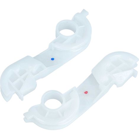 vhbw Guía de cable para lavavajillas compatible con Bosch SHP65TL6UC, SHP68T55UC - Guía de cable de puerta izquierda y derecha, set de 2 uds.
