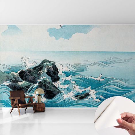 Carta da parati autoadesiva - fotomurale - decorazione parete - stile elegante - decorazione casa - Scena marina 416x254 cm (1/5)