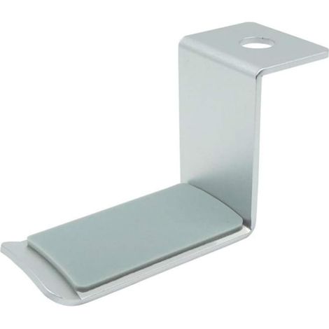 Support pour Casque Audio Protège et Organise Écouteurs Efficacement en Alliage D'aluminium Argenté , Porte Casque Gamer Pratique pour Bureau et Maison (1/5)