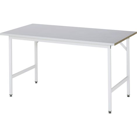 Rau Arbeitstisch Stahl BxTxH 1500x800x800-850mm (1/4)