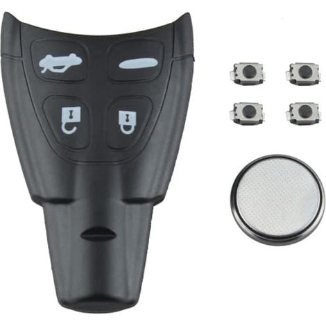 KLVGTIFS PU - Boîtier de clé/d'alarme SAAB 93 95 9-3 9-5 - Boîtier de remplacement pour télécommande (1/5)