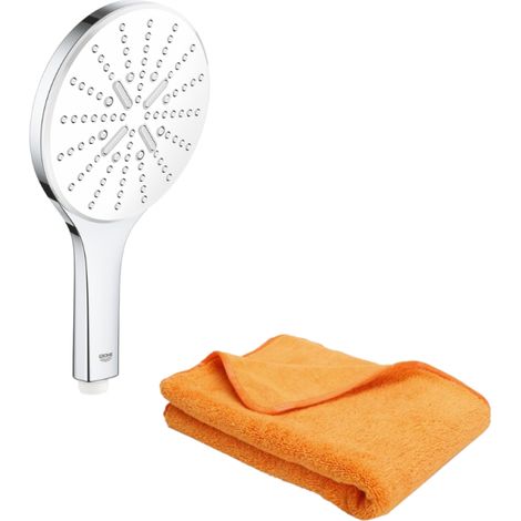 Pommeau de douche GROHE Quickfix Vitalio Smartactive 150 3 jets + microfibre